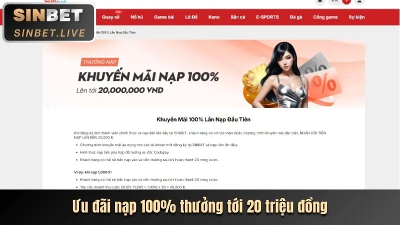 Khuyến mãi chào mừng thành viên mới 777king99